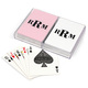 Sophisticated Monogram Double Deck Playing Cards Image 2 of 3